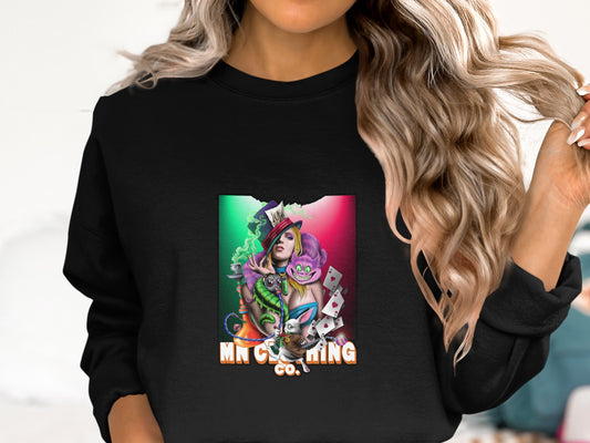 Colorful Fantasy Characters Art Sweatshirt product