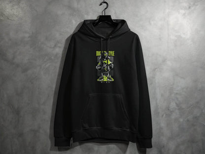 Duck in Style Cool Graphic Illustration Unisex Hoodie - Design & Vybe