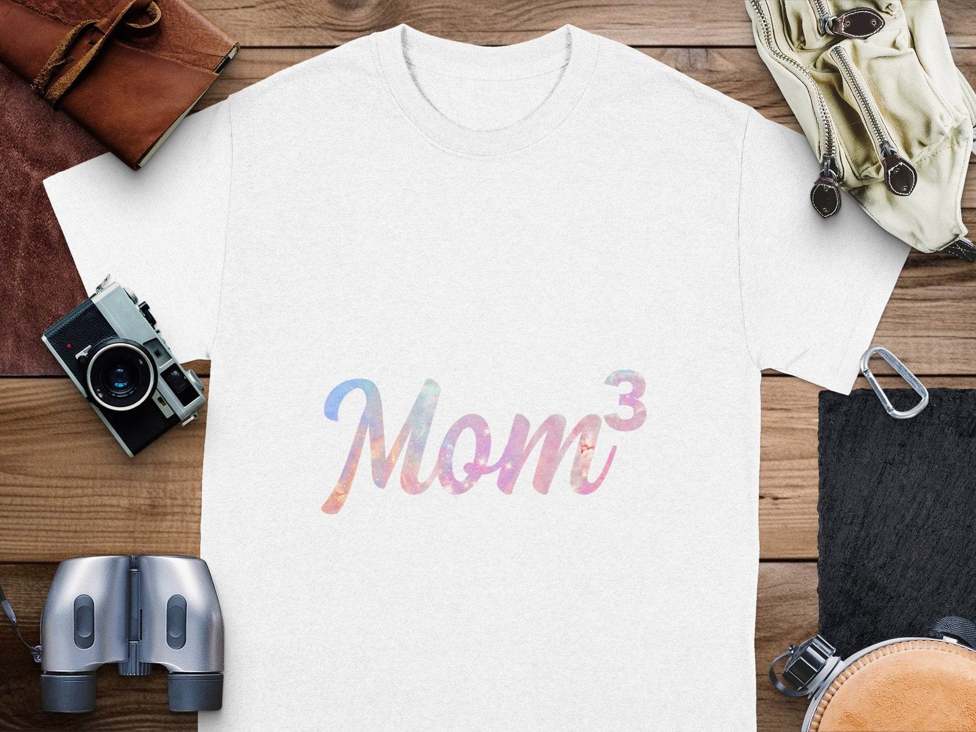 Mom Cubed Galaxy Design For Mothers Mothers Day T-Shirt - Design & Vybe