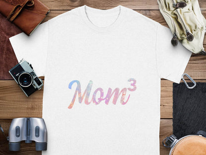 Mom Cubed Galaxy Design For Mothers Mothers Day T-Shirt - Design & Vybe