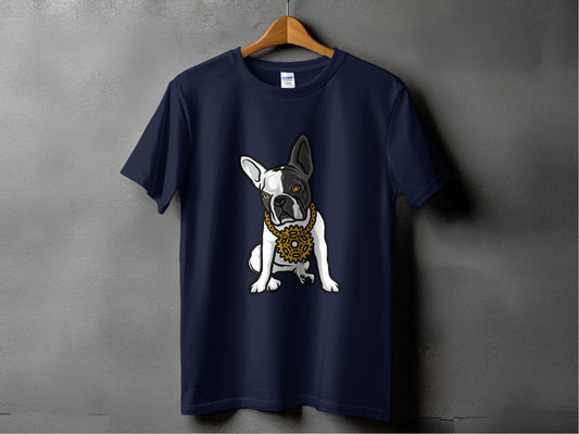 Stylish T Shirt with Bulldog Design product type