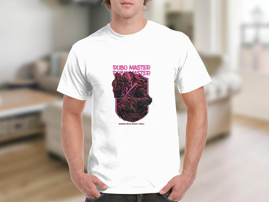Robo Master Woman With Deadly Skill Graphic Design T-Shirt - Design & Vybe