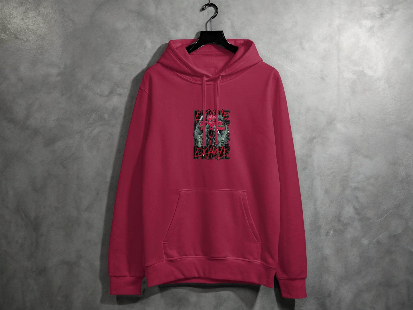Inhale Exhale I Roll Up My Medicine Graphic Design Hoodie - Design & Vybe