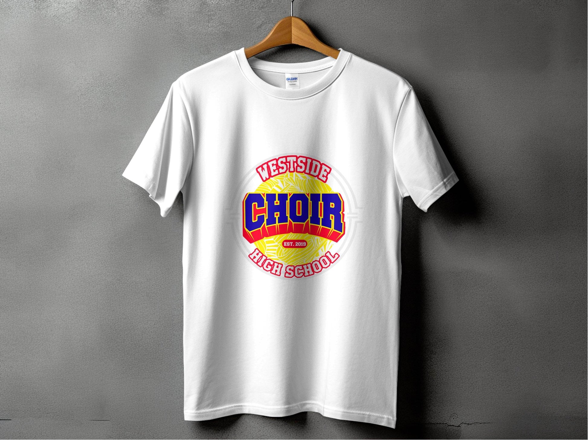 Westside High School Choir Retro Graphic Design T-Shirt - Design & Vybe