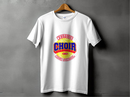 Westside High School Choir Retro Graphic Design T-Shirt - Design & Vybe