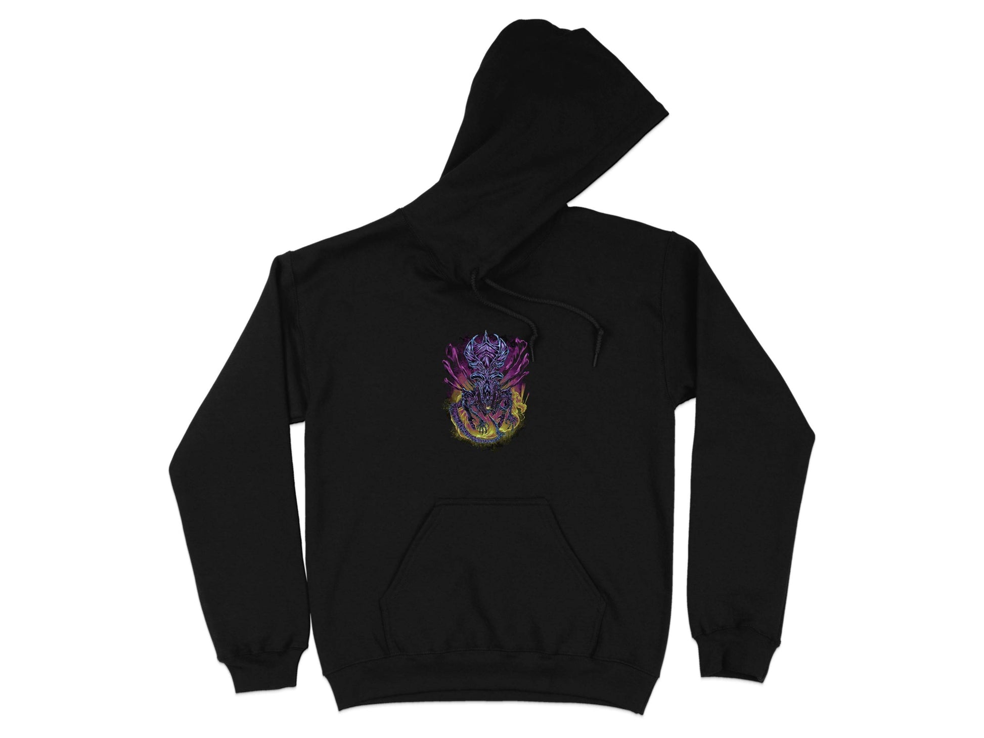 The Queen Xenomorph Art Monster Illustration Hoodie - Design & Vybe