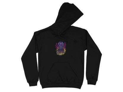 The Queen Xenomorph Art Monster Illustration Hoodie - Design & Vybe