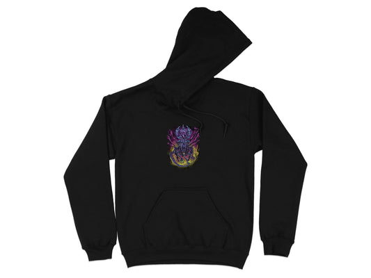 Colorful Dragon Graphic on Black Hoodie product