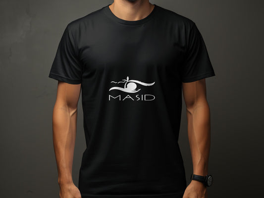 Stylish Black MASID Logo T-shirt for Casual Wear product type