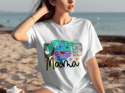 Dog Mama Colorful Graphic Design Great Gift Idea T-Shirt - Design & Vybe