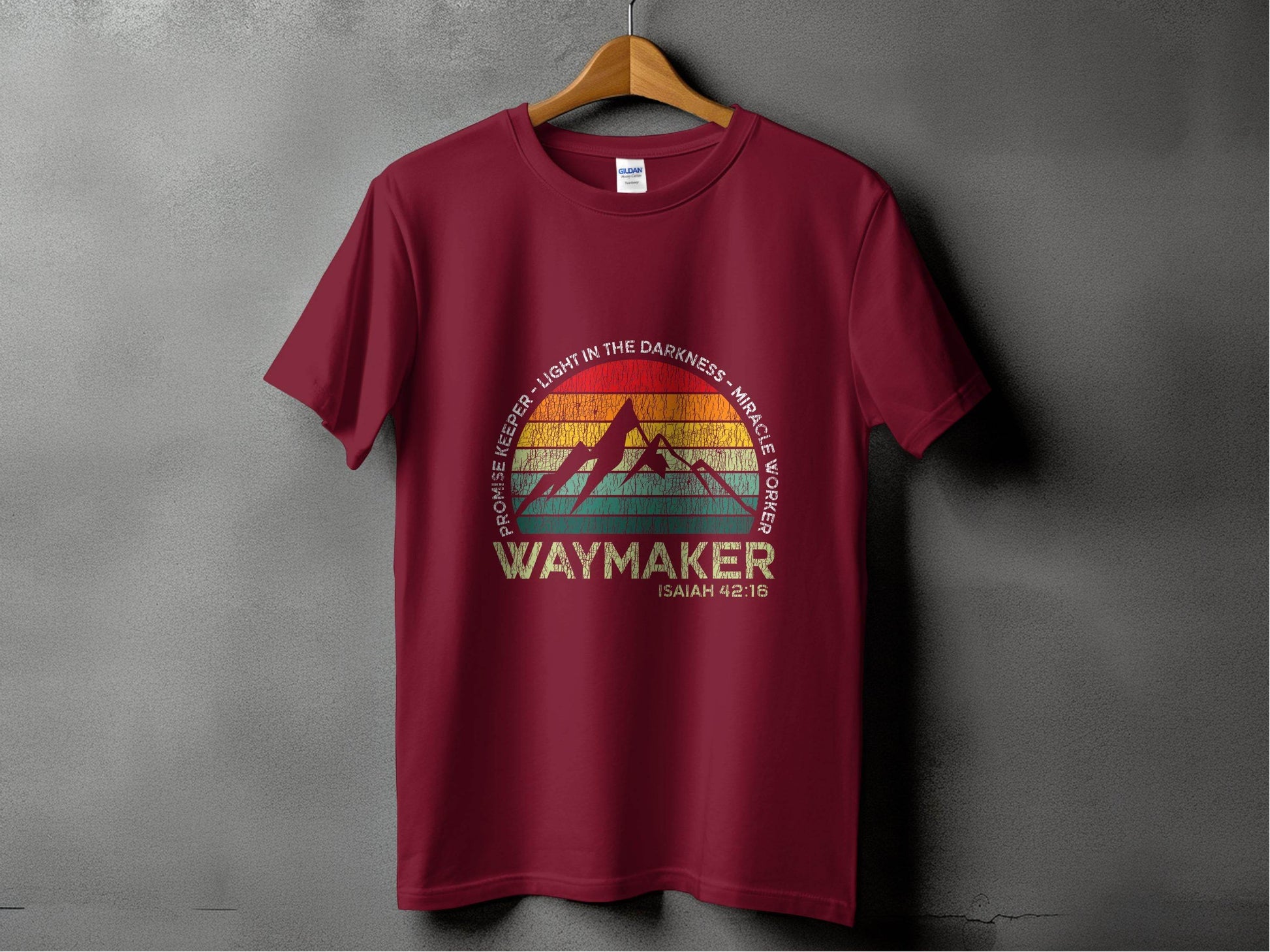 Waymaker Isaiah 42:16 Light In The Darkness T-Shirt - Design & Vybe