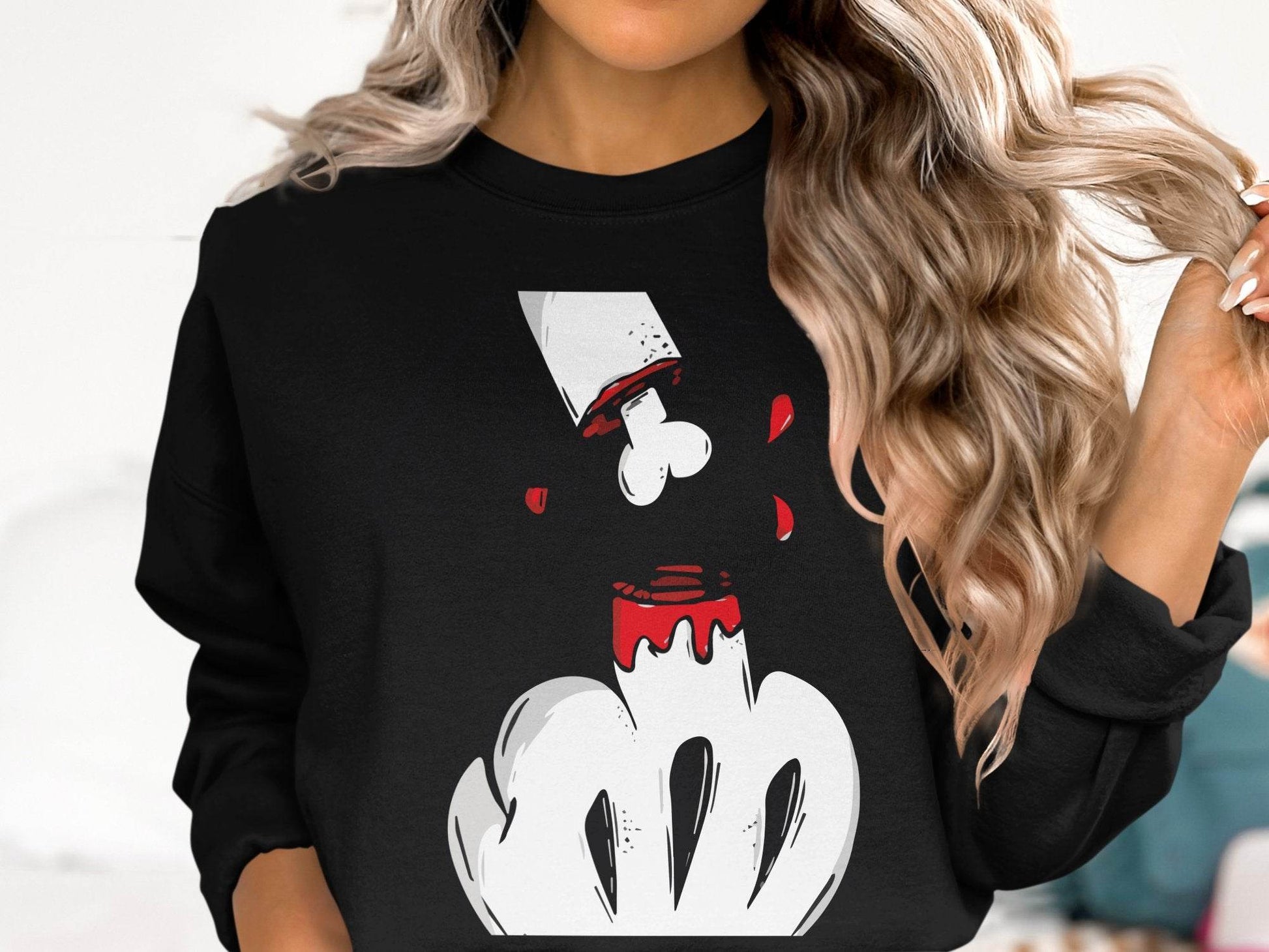 Funky Style Graphic Print Casual Wear Sweater - Design & Vybe