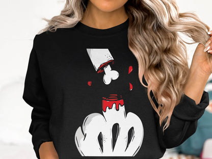 Funky Style Graphic Print Casual Wear Sweater - Design & Vybe