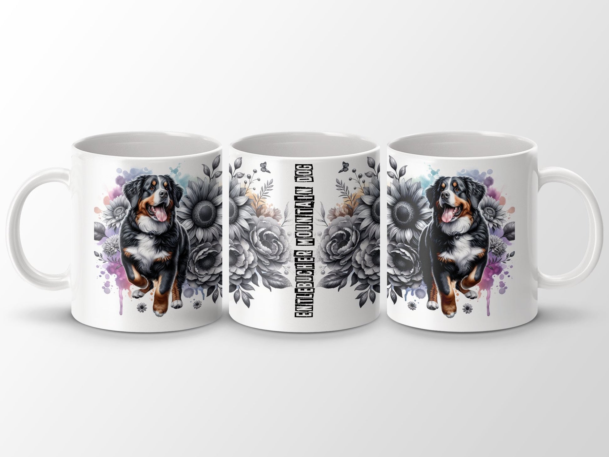 Enthusiastic Entlebucher Mountain Dog Mug product type