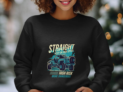 Straight Keep on High Speed More Dangerous Hoodie - Design & Vybe