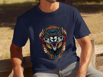 Fierce Design T-Shirt Stylish Exclusive Graphic T-Shirt - Design & Vybe