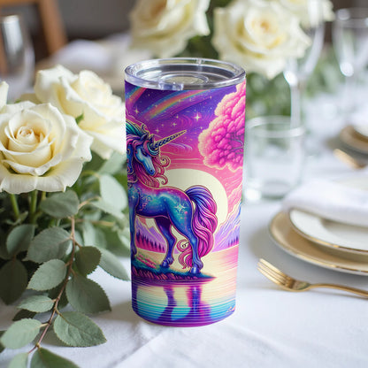 Magical Unicorn Fantasy Scene Travel Mug product type