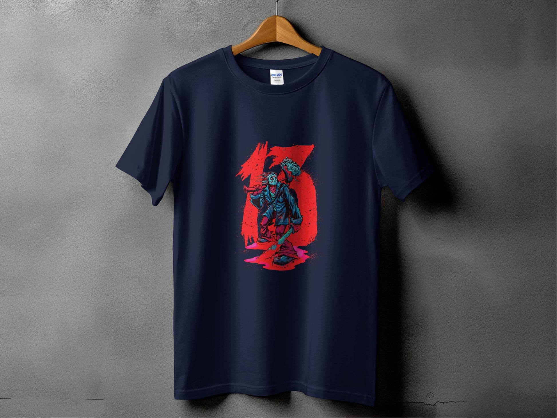 Friday the 13th Jason Voorhees Horror Art T-Shirt - Design & Vybe
