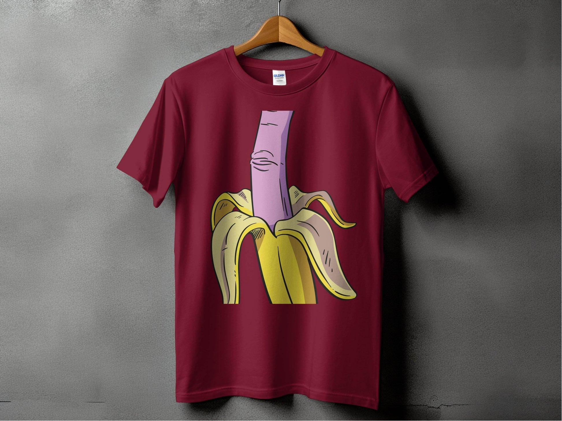 Fun Banana Cartoon and Vibrant Art Design T-Shirt - Design & Vybe