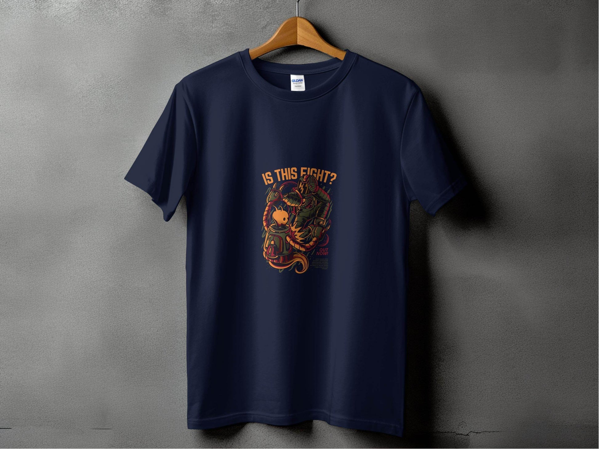 Is This Fight Out Now with Robot Battle Art T-Shirt - Design & Vybe