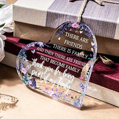 Acrylic Lavender Friendship Gift