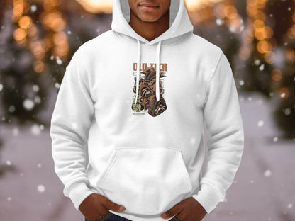 Old Tech Post of the End Robot Inspired Hoodie - Design & Vybe