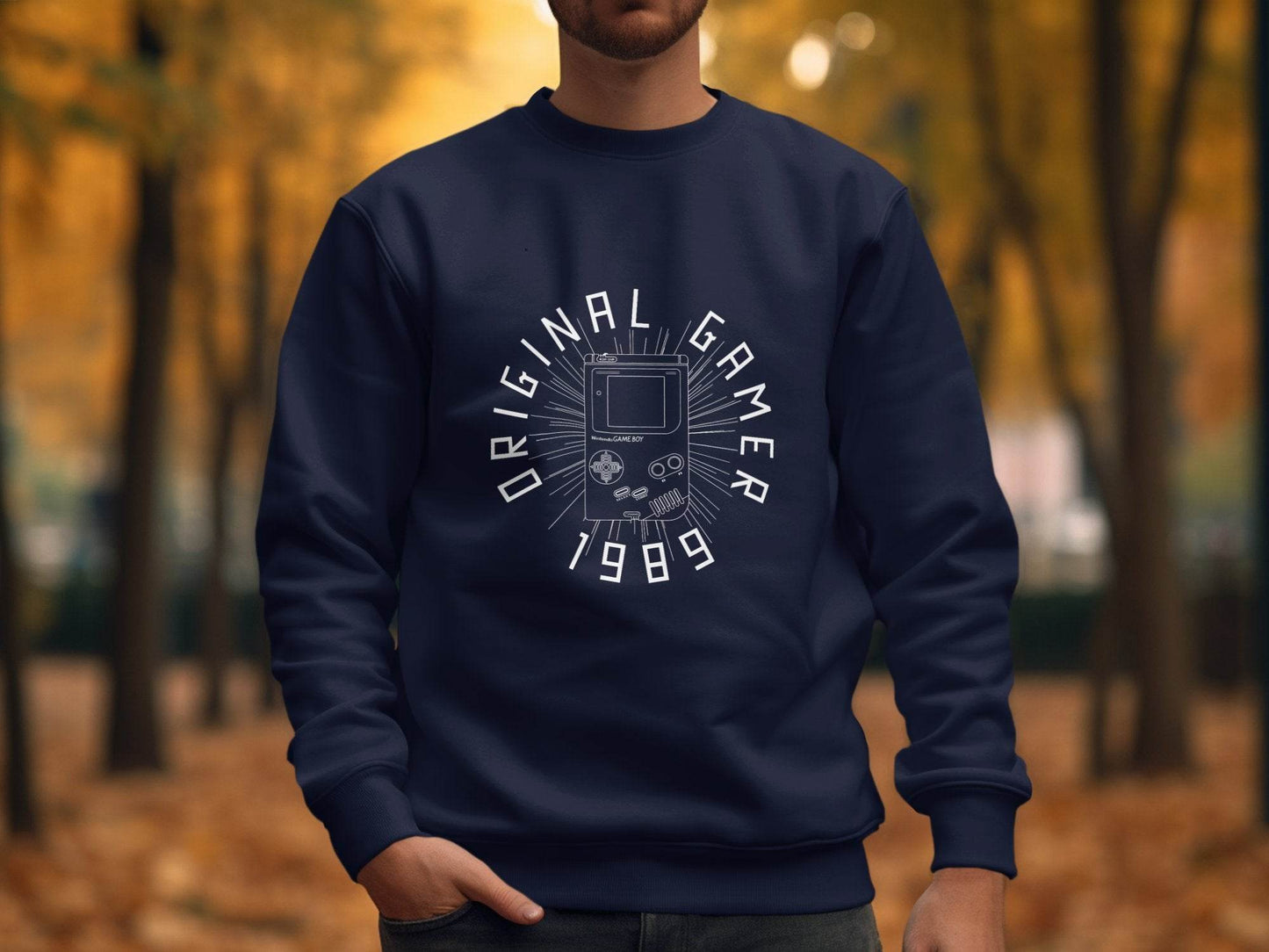 Original Gamer Nintendo Gameboy Since 1989 Design Sweater - Design & Vybe