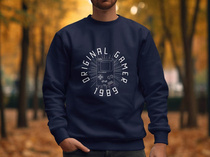 Original Gamer Nintendo Gameboy Since 1989 Design Sweater - Design & Vybe