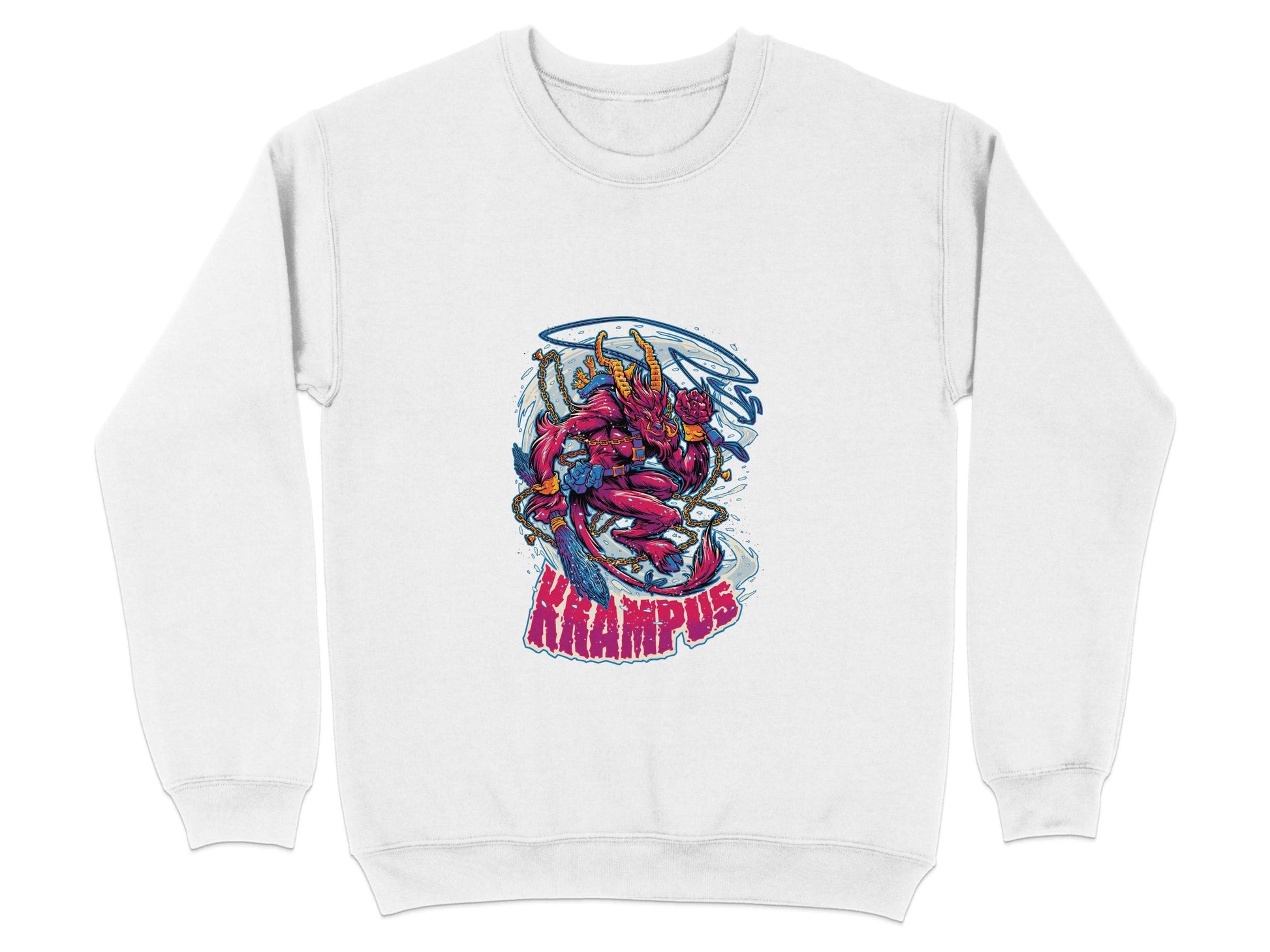Krampus Devil Folklore Christmas Monster Themed Sweater - Design & Vybe