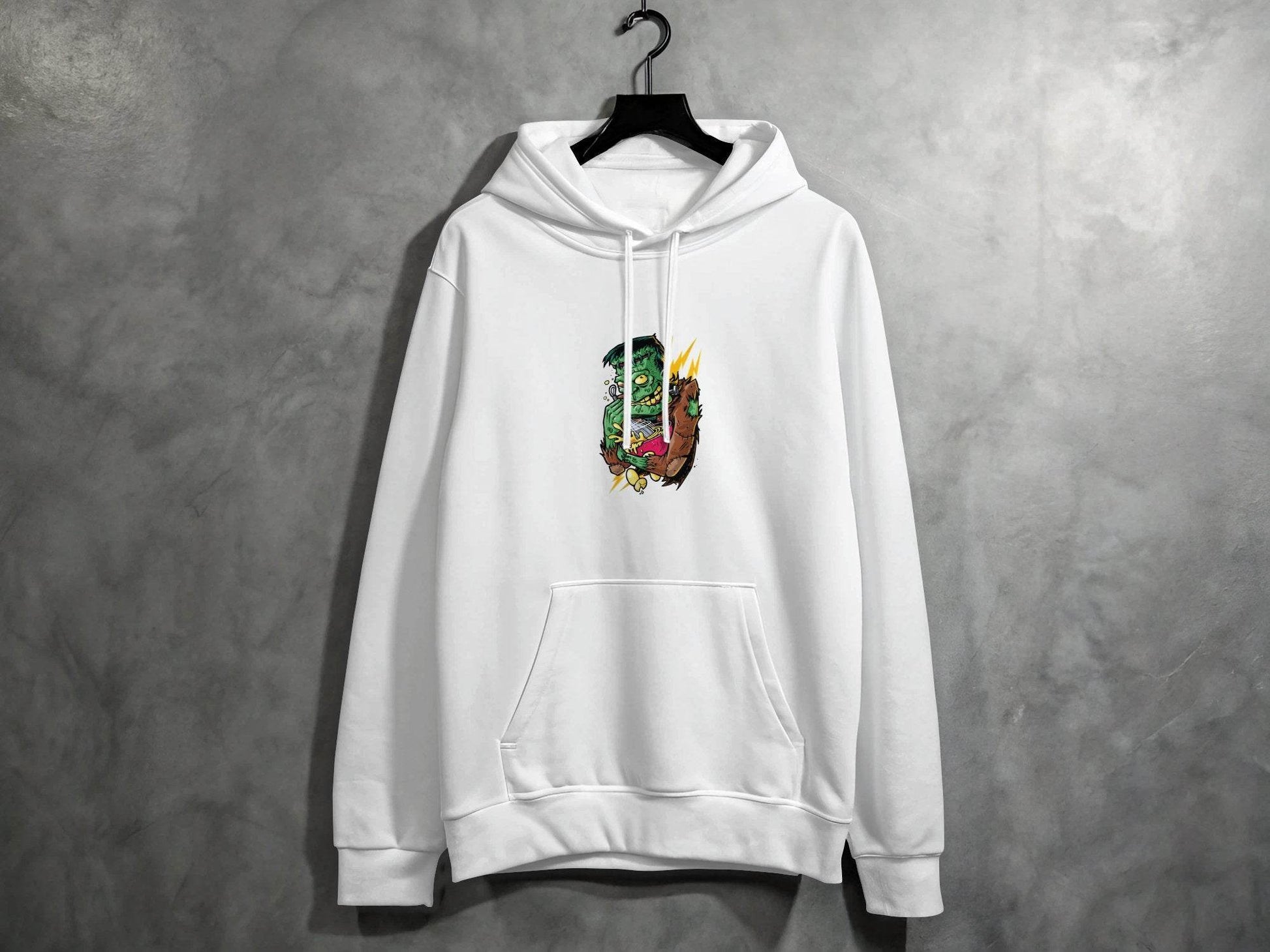 Mad Frankenstein Mixing Potion Funny Halloween Hoodie - Design & Vybe