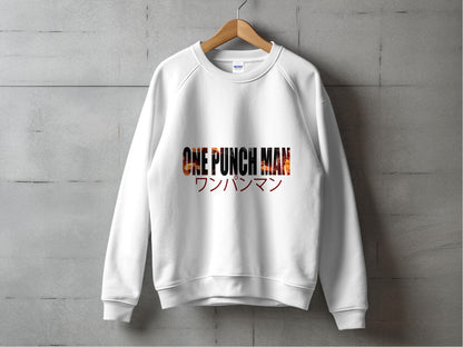 One Punch Man Anime Inspired Graphic Sweatshirt product type