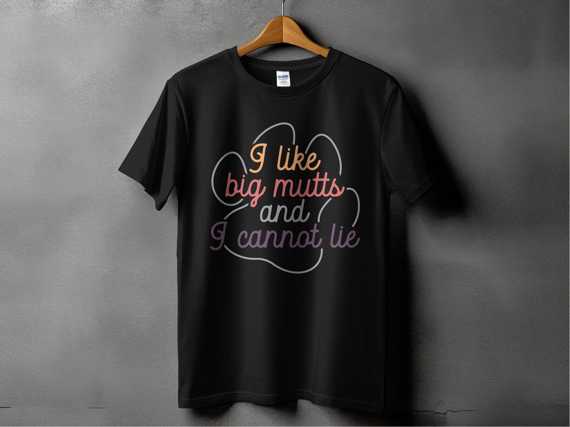 I Like Big Mutts And I Cannot Lie Graphic Design T-Shirt - Design & Vybe