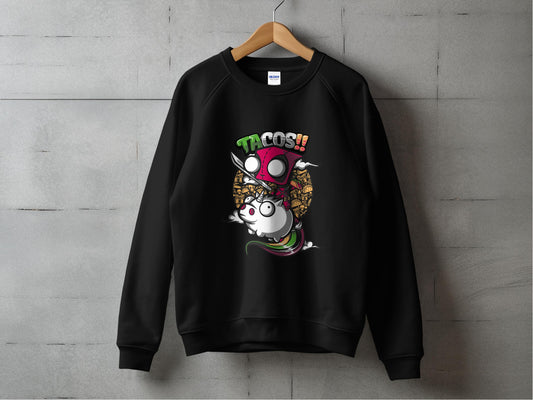 Unique Tacos Superhero Character Sweatshirt product
