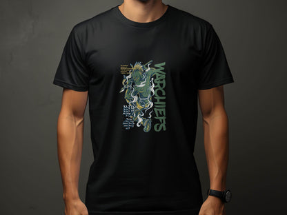 Warrior with Spear Graphic Urban Style Inspired T-Shirt - Design & Vybe