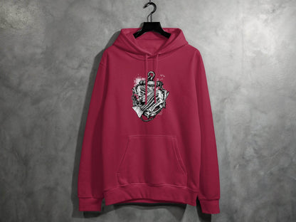Fishing Inspired Nautical Graphic Hoodie - Design & Vybe