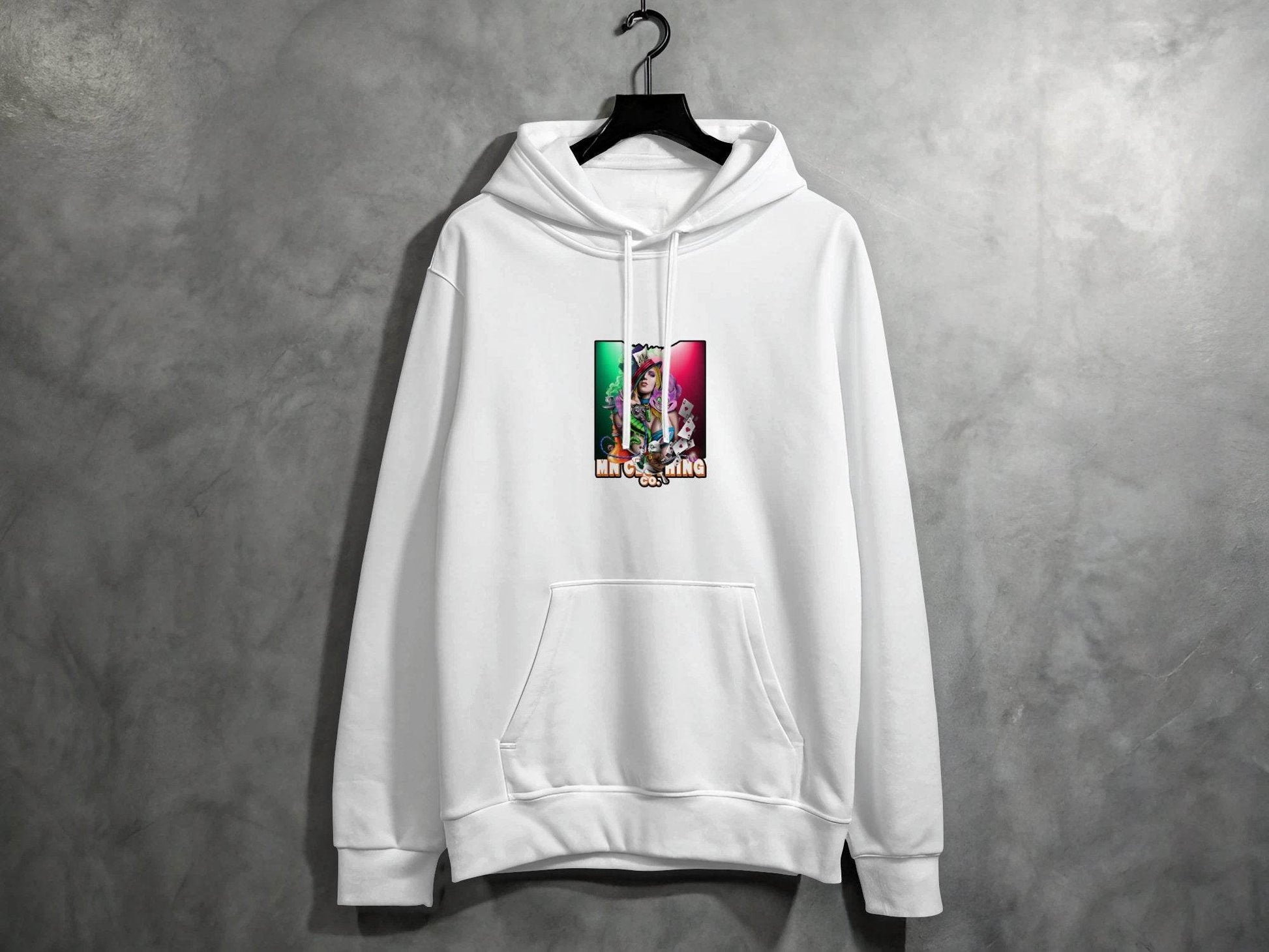 A Trip to Wonderland Mad Hatter Graphic Hoodie - Design & Vybe