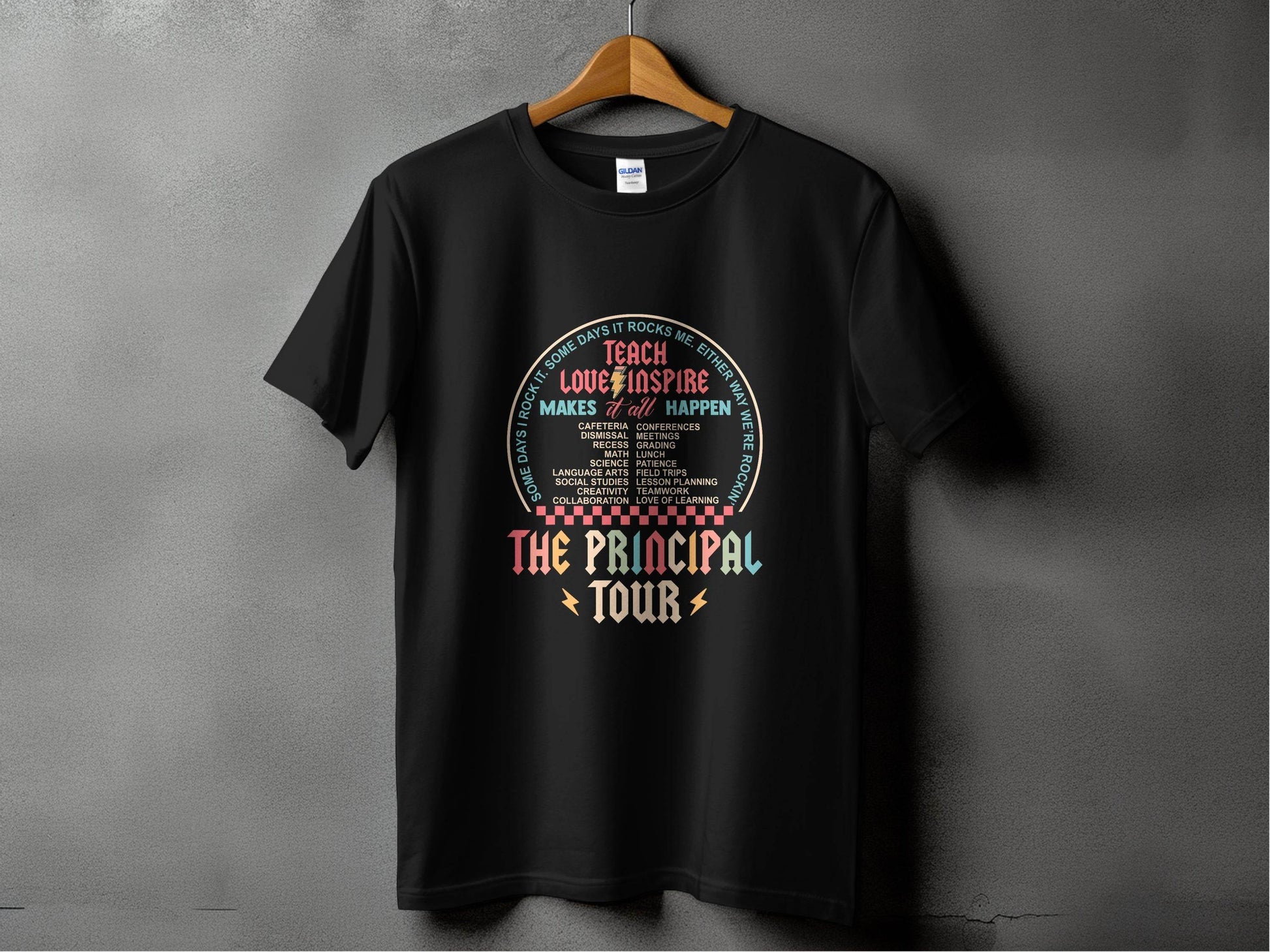 Teacher Inspired Designs Teach Love Inspire T-Shirt - Design & Vybe
