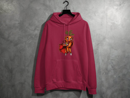 Superhero Carrot Character Graphic Sweater - Design & Vybe