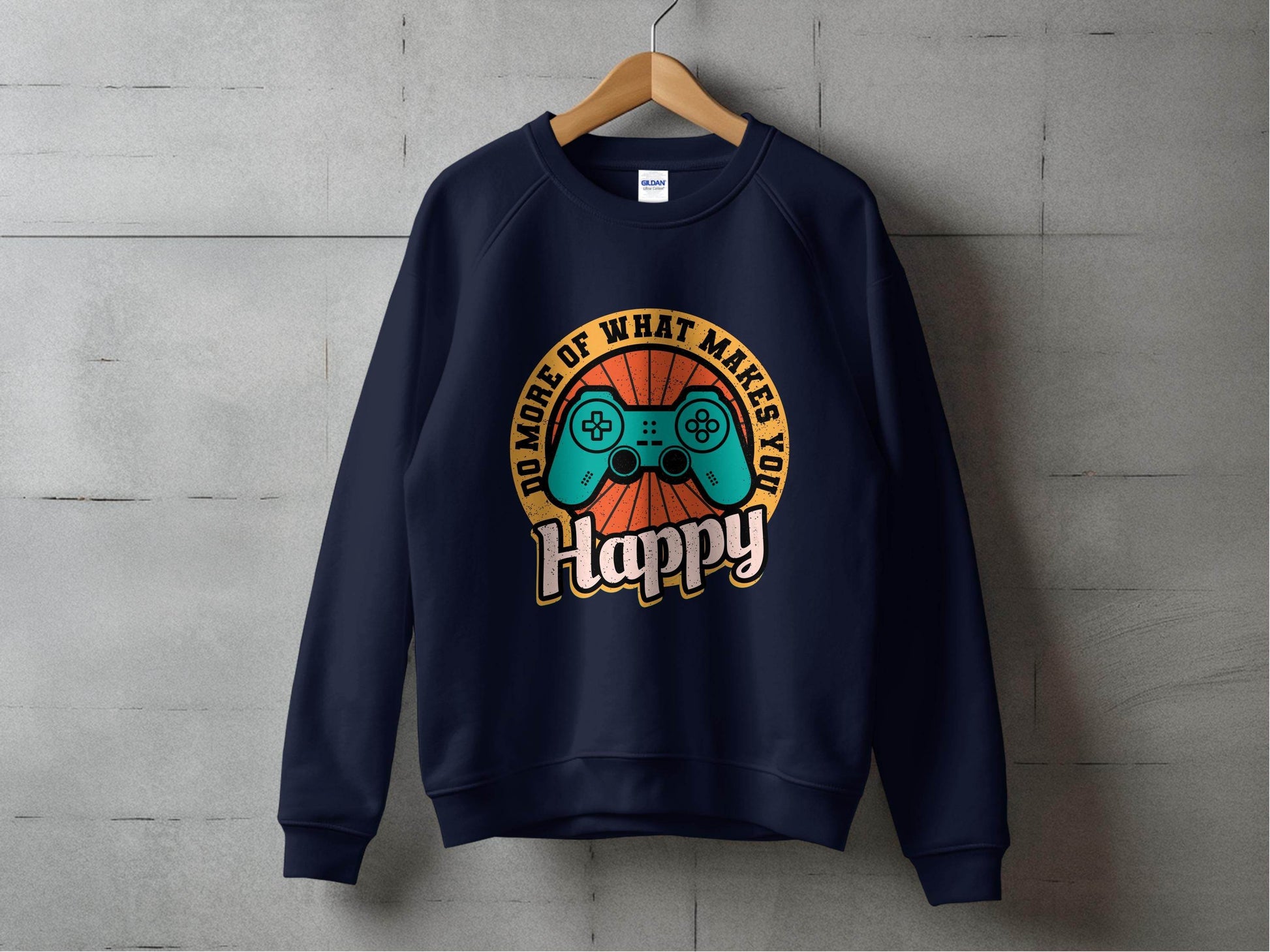 Do More Of What Makes You Happy Graphic Sweater - Design & Vybe