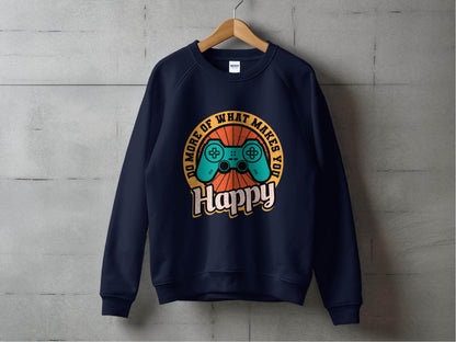 Do More Of What Makes You Happy Graphic Sweater - Design & Vybe