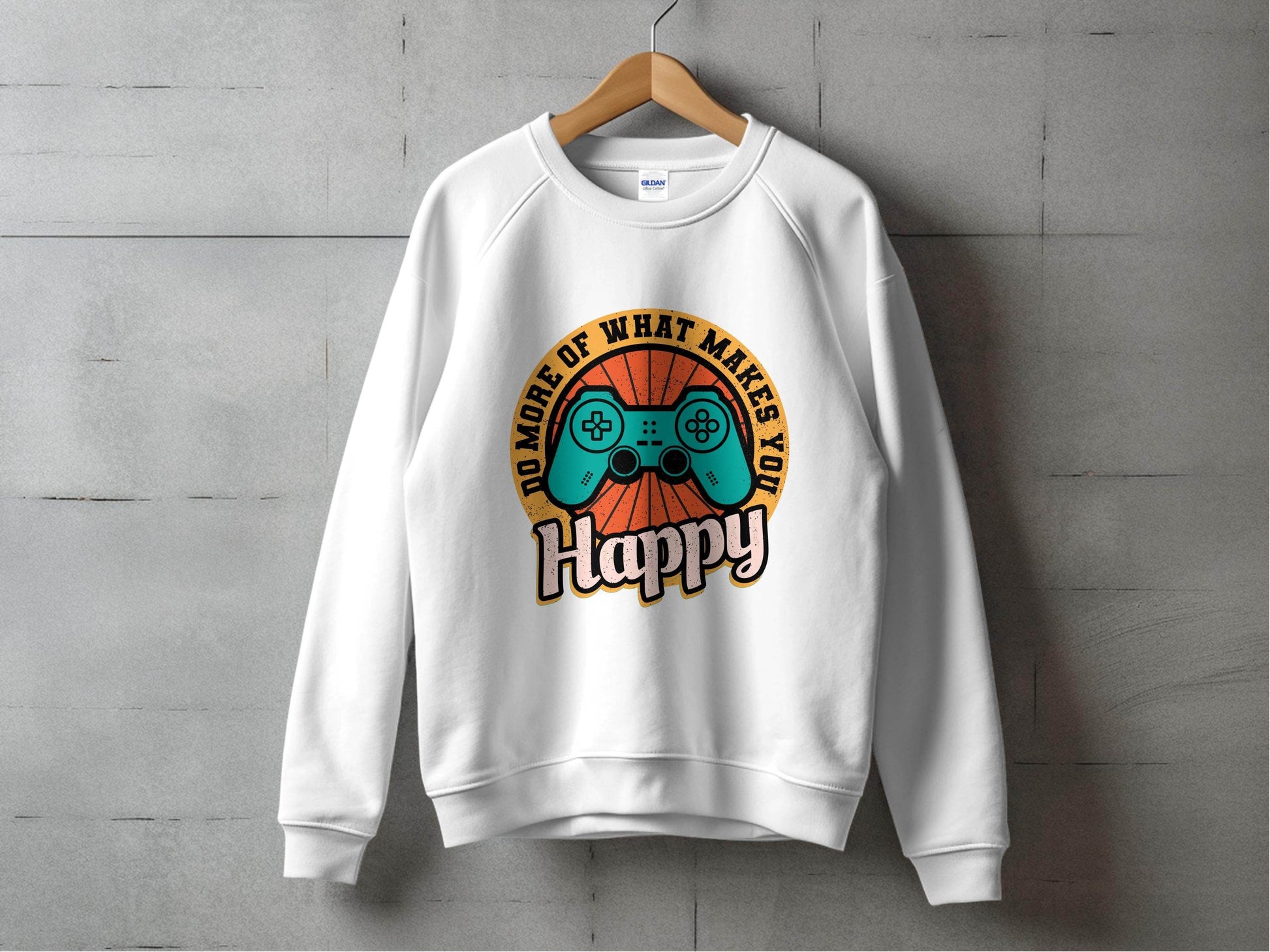 Do More Of What Makes You Happy Graphic Sweater - Design & Vybe