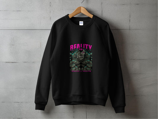 Reality Graphic Design Sweatshirt Product