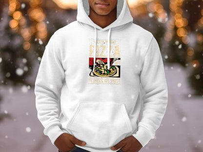 Need More Pizza In Pizza We Trust Hoodie - Design & Vybe