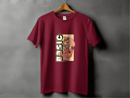 Basic Smoking Skeleton in VR Headset and Crown T-Shirt - Design & Vybe