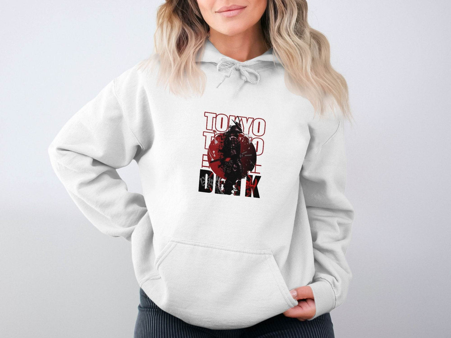TOKYO Samurai Warrior Japan Style Art Hoodie - Design & Vybe