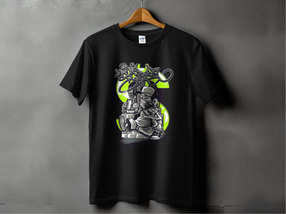 Urban Street Art Graffiti Character Design Printed T-Shirt - Design & Vybe