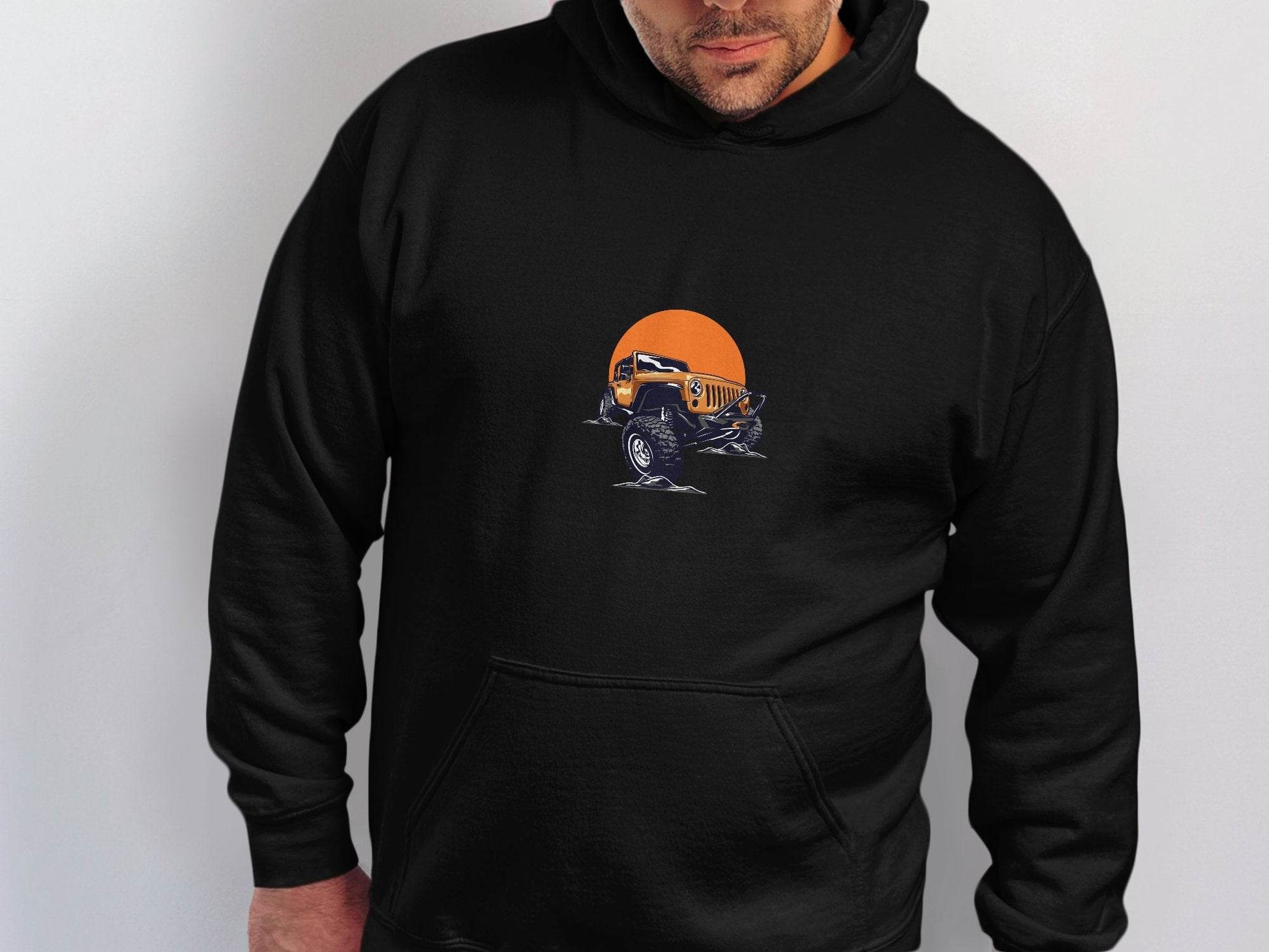 Off-Roading Graphic Printed Adventure Hoodie - Design & Vybe