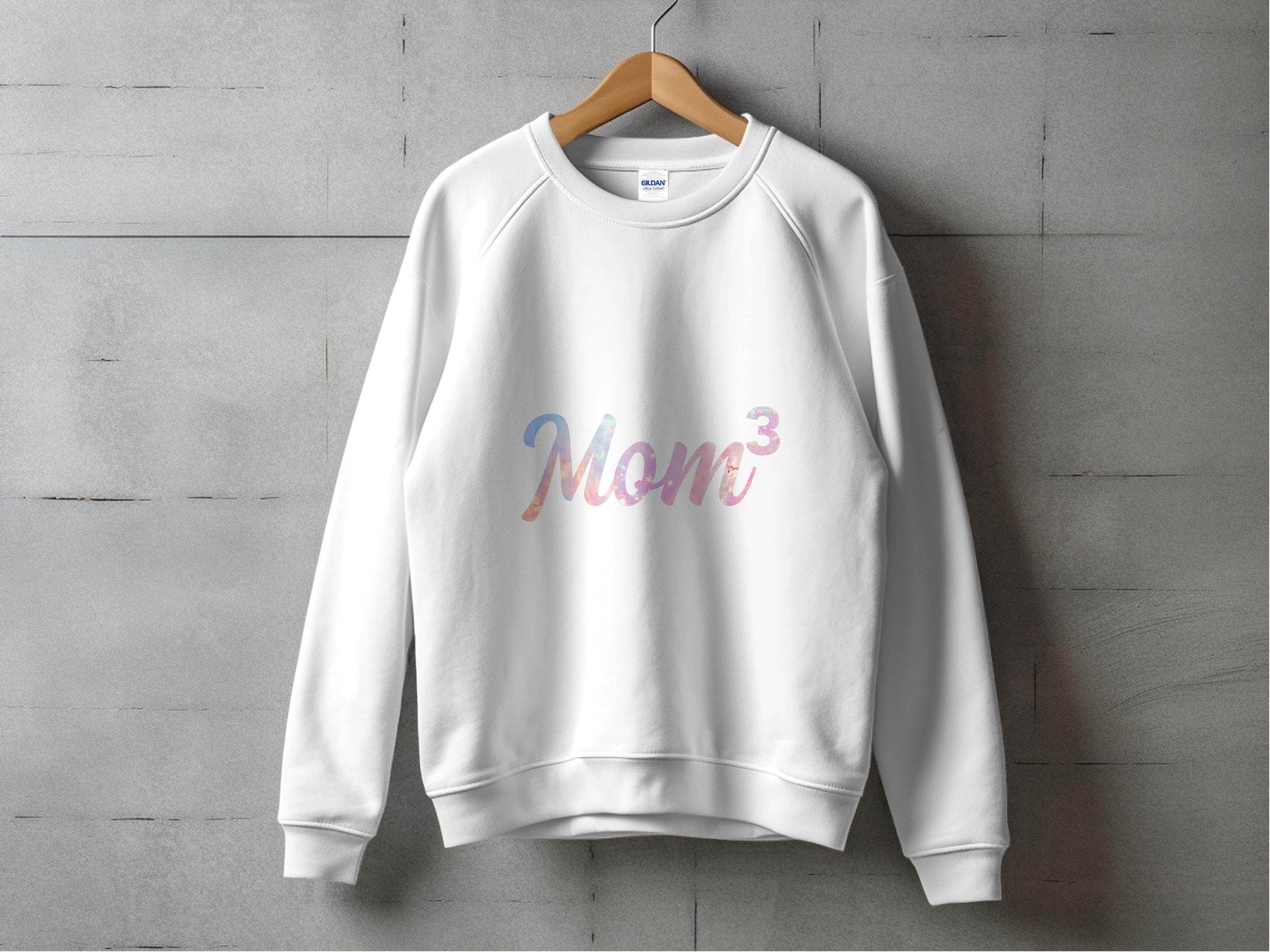 Mom Cubed Galaxy Design For Mothers Mothers Day Sweater - Design & Vybe