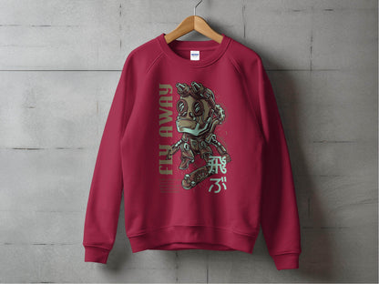 Fly Away Robot Design Featuring Einstein Quote Sweater - Design & Vybe