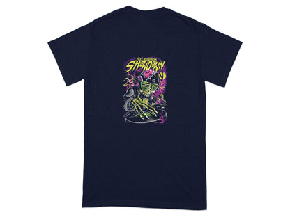 Helicopter Thunder Skull Design With Glasses T-Shirt - Design & Vybe
